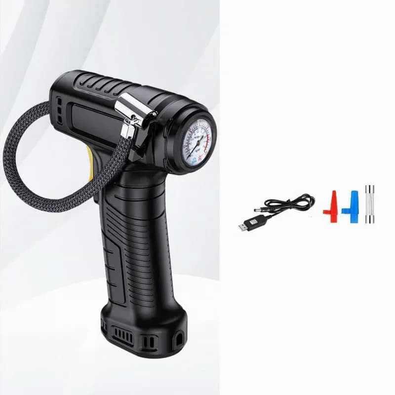 Portable Cordless Tire Air Compressor with Digital Display - View 13