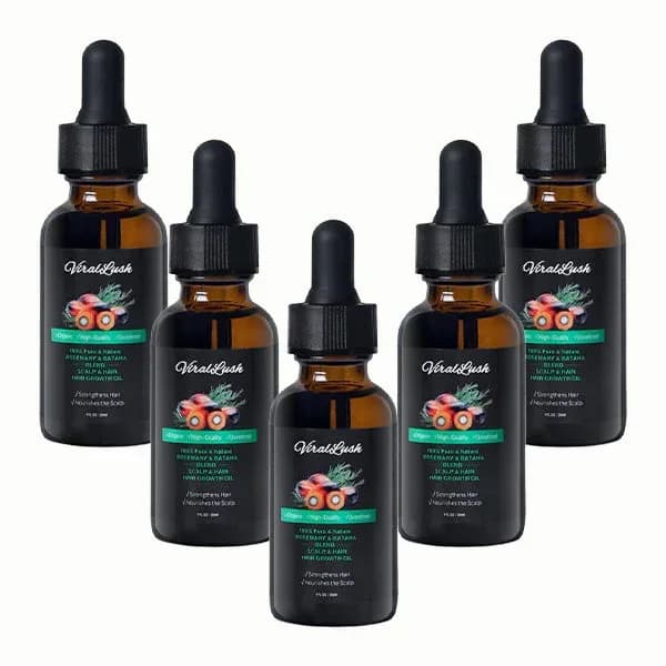 Organic Rosemary & Batana Oil Hair & Scalp Treatment - View 9