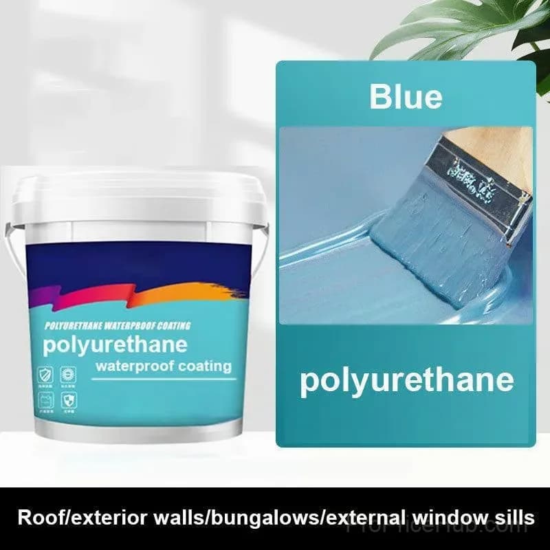 Polyurethane Waterproof Leak Repair Coating, Black, 300g - View 13
