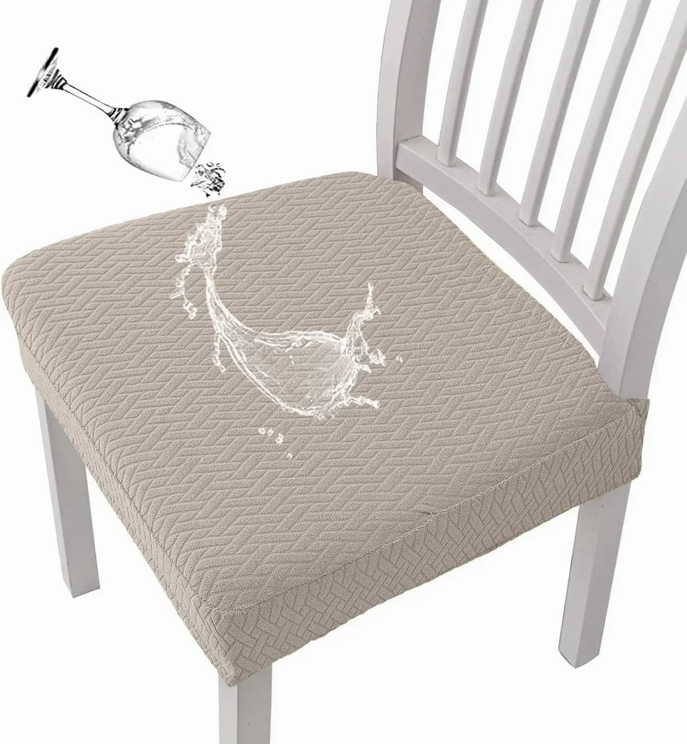 Waterproof Jacquard Chair Covers - Durable & Easy-Clean - Main