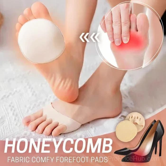 Foot Relief Pads - 6 Pairs Forefoot Toe Spacer Cushions for Blister & Pain Protection - Main