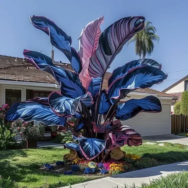 Rare Giant Multi-Color Caladium Bulbs – Tropical Leaves, Easy to Grow - View 21