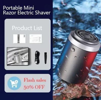 Mini Electric Shaver with Digital Display - View 13