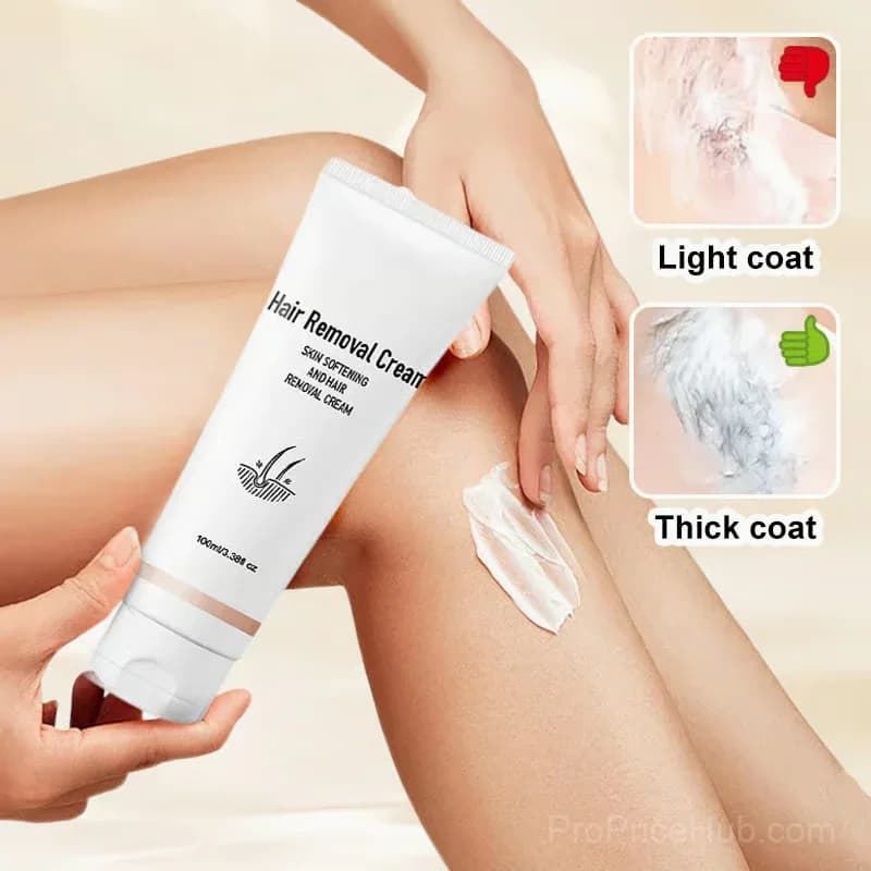 Rose Scent Hair Removal Cream, 1 Bottle - View 5