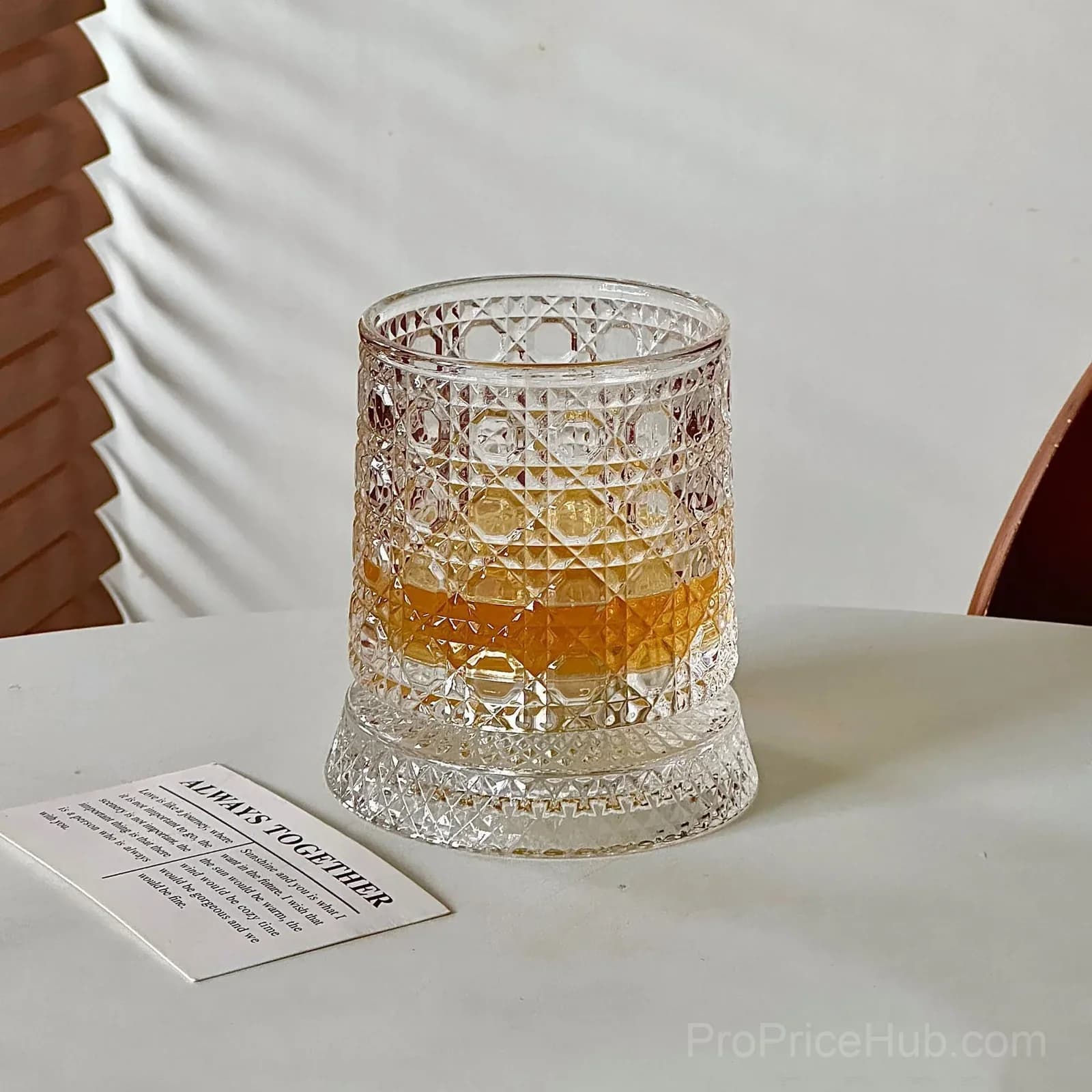 Whiskey Glass with Smooth Spin and Glow Effect - Perfect Gift - View 17