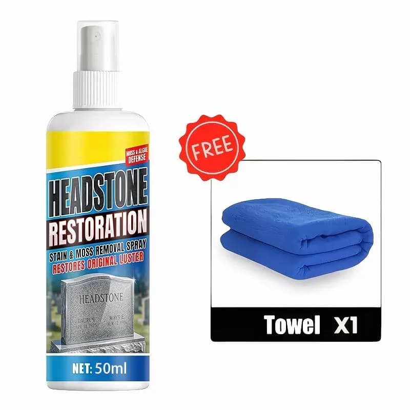Headstone Restoration & Cleaning Spray, 32oz - Main
