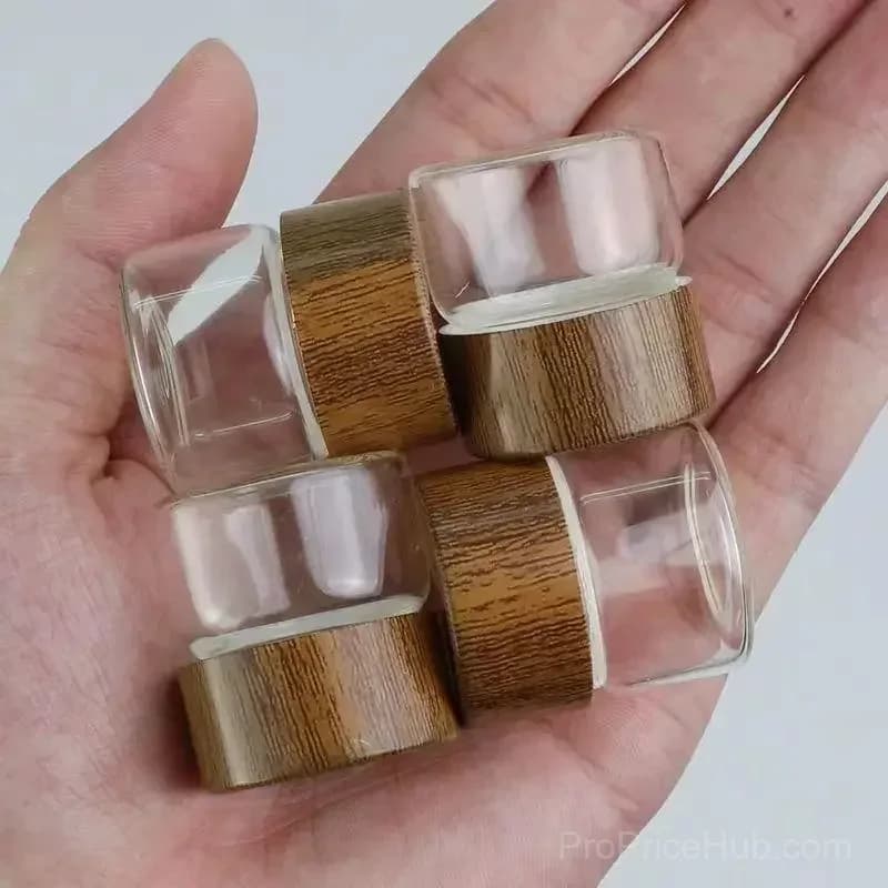 Portable Mini Glass Storage Jars for Organization - View 7