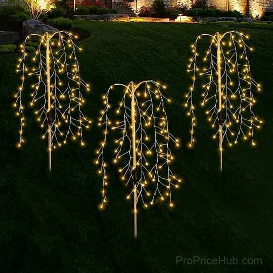 Solar Outdoor Garden Lights, 120 LEDs, IP55 Waterproof - View 3