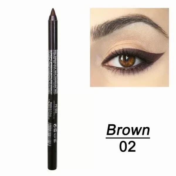 Long-Lasting Waterproof Eyeliner Pencil, Shade 01 - View 5