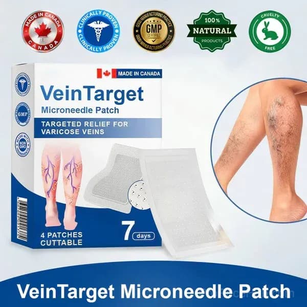 VeinTarget Microneedle Patch – Instant Relief & Long-Term Results - Main