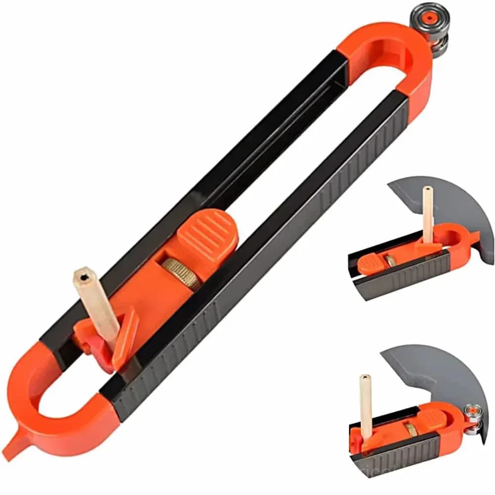 Contour Gauge Scribe Tool with Lock and Pencil - View 8