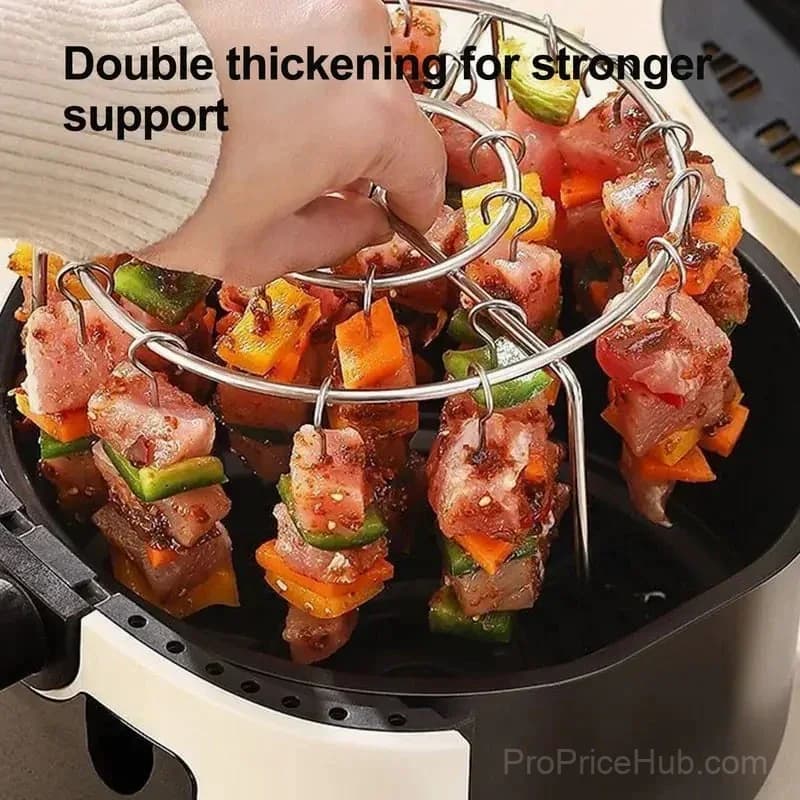 Stainless Steel Vertical Grill Rack for Air Fryer - View 6