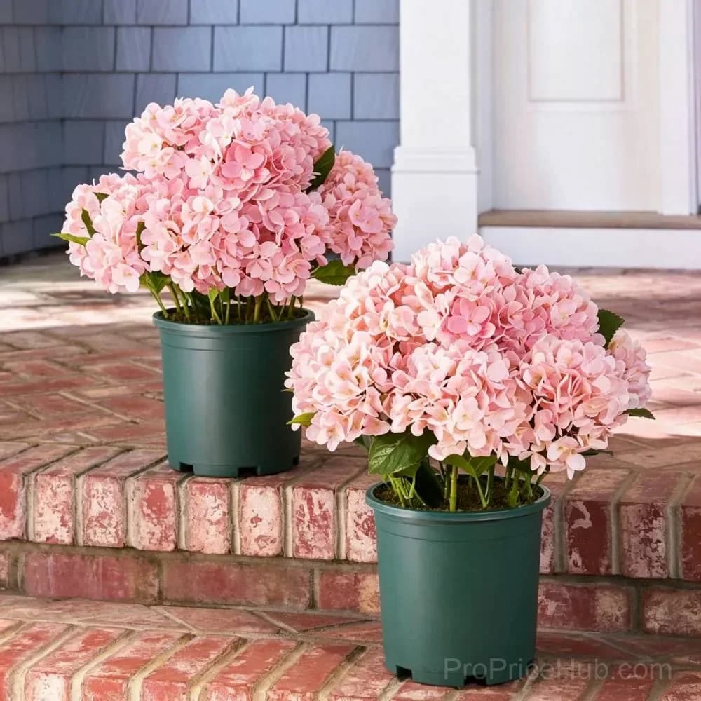Artificial Outdoor Hydrangea Flowers - UV Resistant, Waterproof, Windproof - View 10