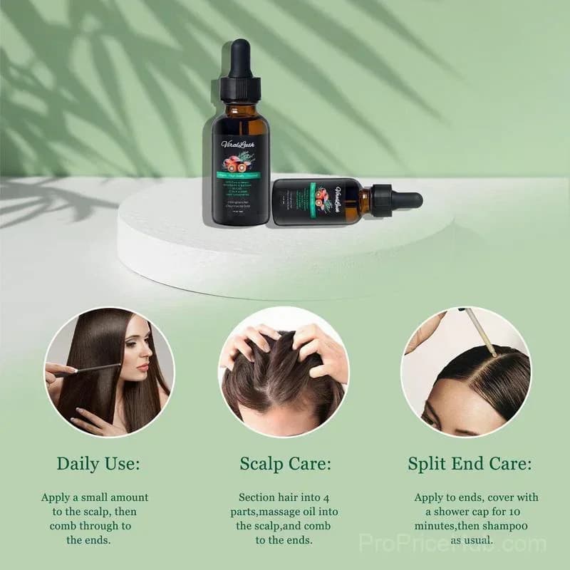 Organic Rosemary & Batana Oil Hair & Scalp Treatment - View 6