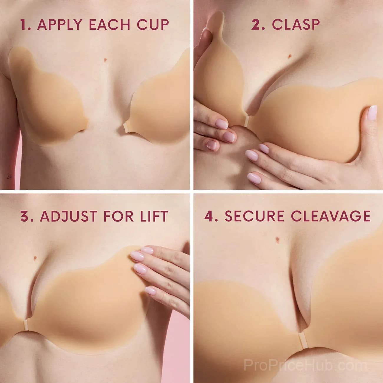 Curvevera Push-Up Cleavage Bra - View 3