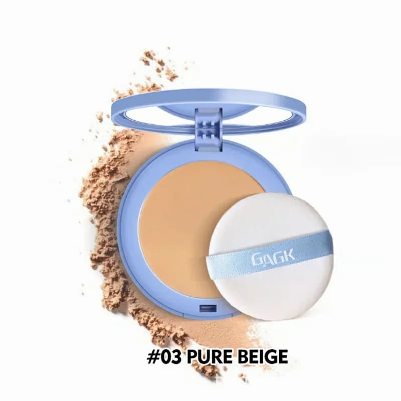Matte Finish Compact Powder - Classic Ivory Shade #01 - View 6