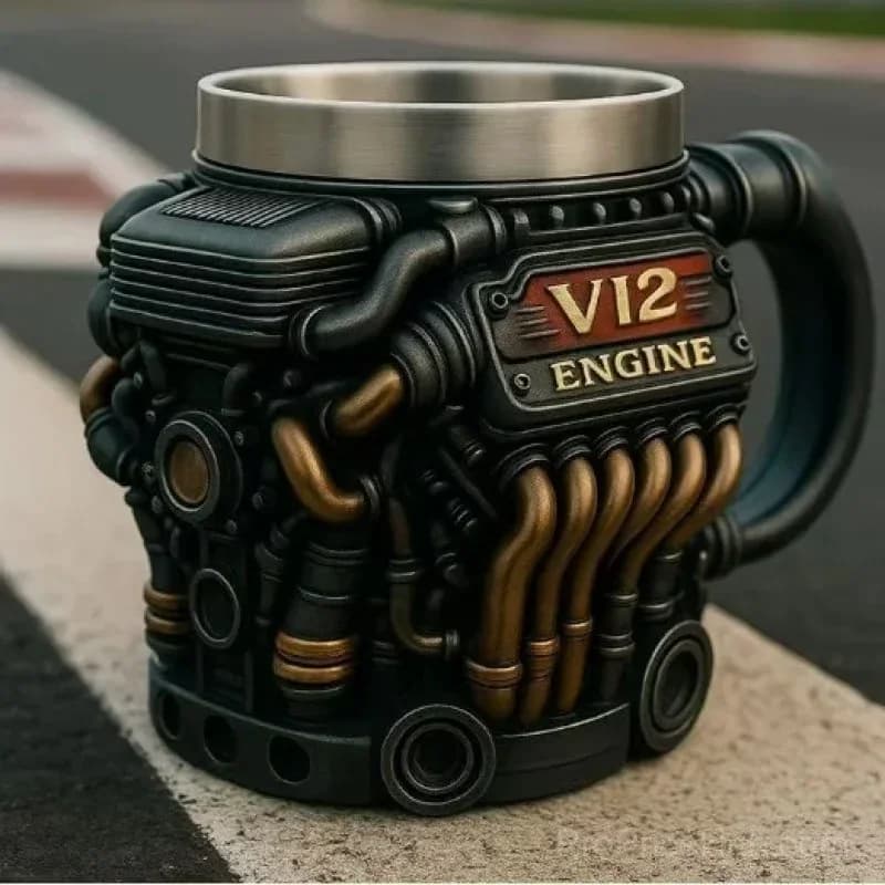 Engine Legend Mug – Novelty Mug for Gearheads - View 15