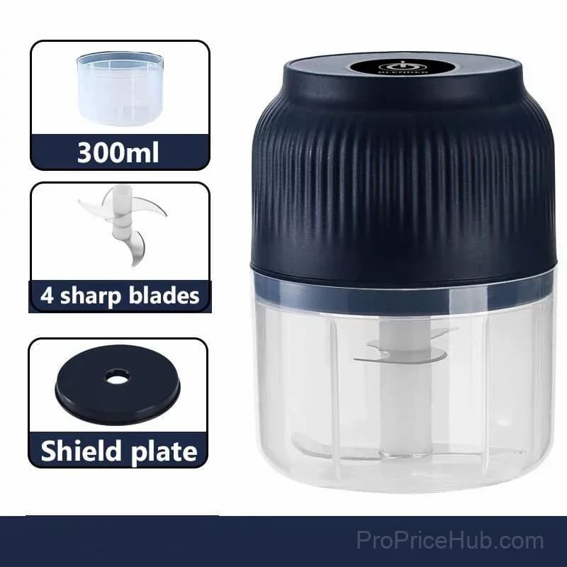 Portable Mini Food Chopper - Compact Vegetable Cutter - View 12