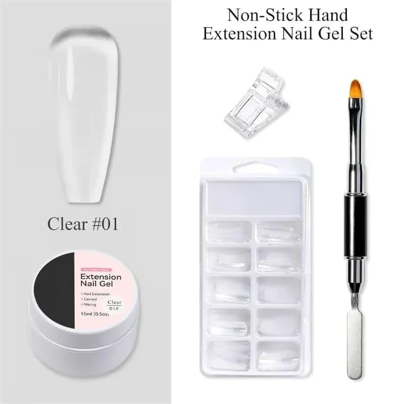 Clear Nail Extension Builder Gel Without Tools - View 18