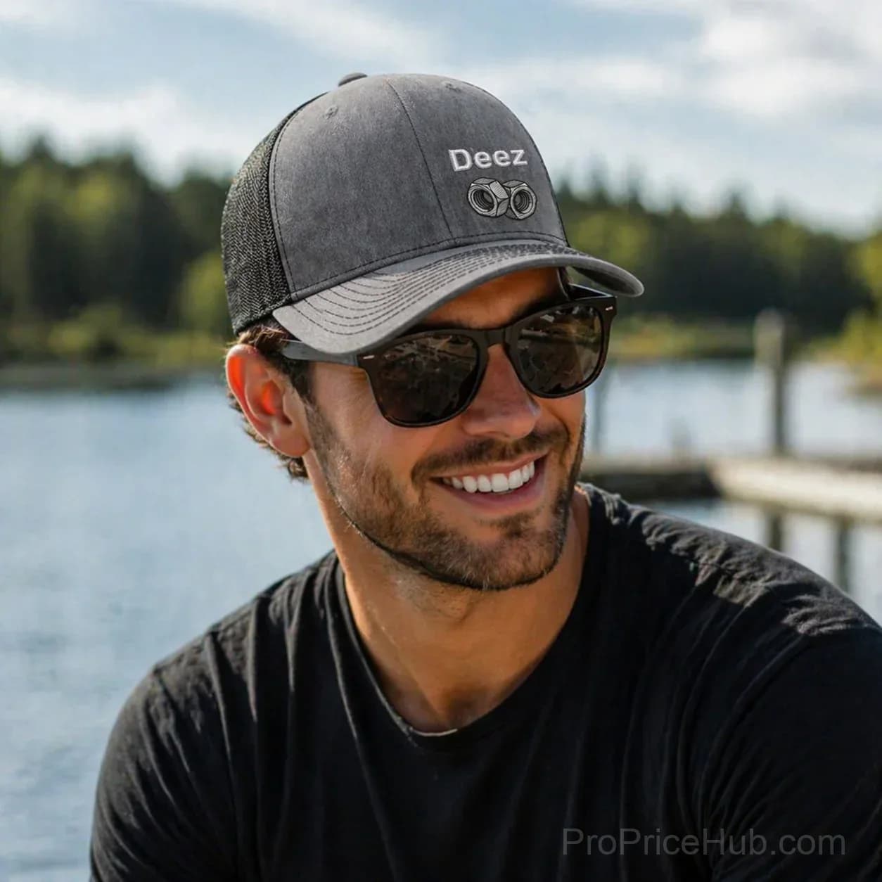 Deez Embroidered Adjustable Hat - View 6