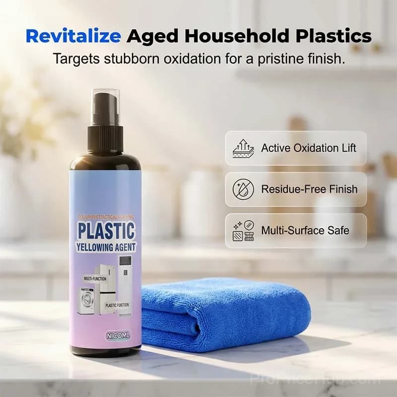 Multi-Purpose Plastic Yellowing Remover Spray – Cleans and Restores - View 7