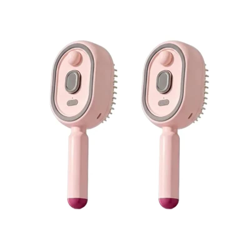Nano-Mist Electric Scalp Massage Air Cushion Comb, White - View 10