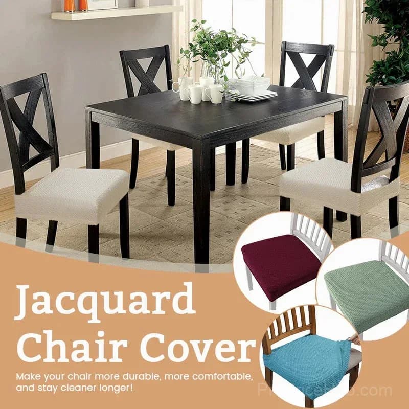 Waterproof Jacquard Chair Covers - Durable & Easy-Clean - View 2