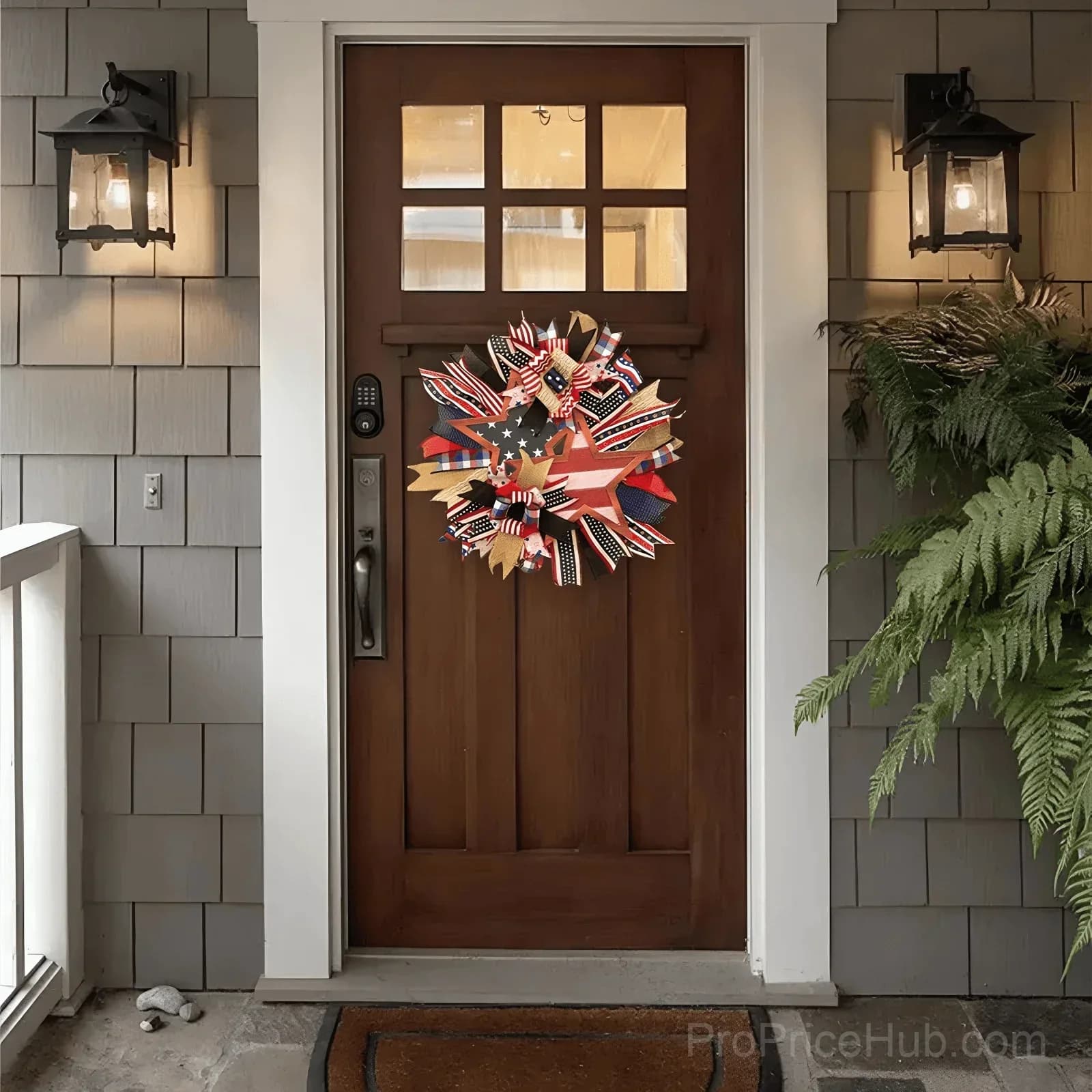 Memorial Wreath for Home Decor - Remember with Pride - View 3