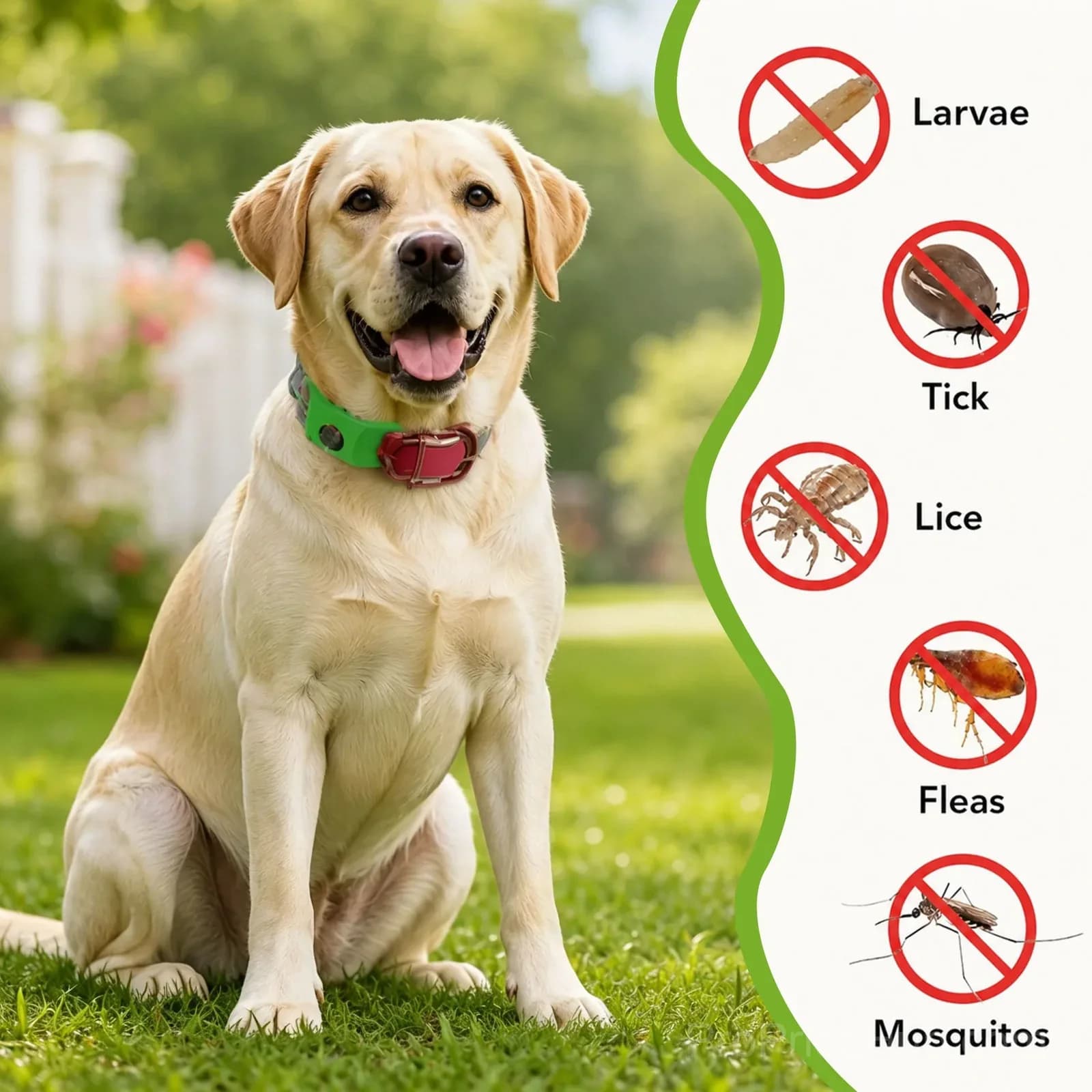 12-Month Flea and Tick Prevention Collar for Pets - Alt