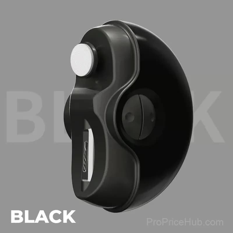 2-in-1 Electric Nail Clipper and Polisher, Black, 1 Pc - Main