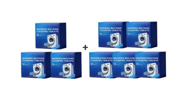Washing Machine Deep Cleaner Tablets, 24 Count (2 Boxes) - View 14