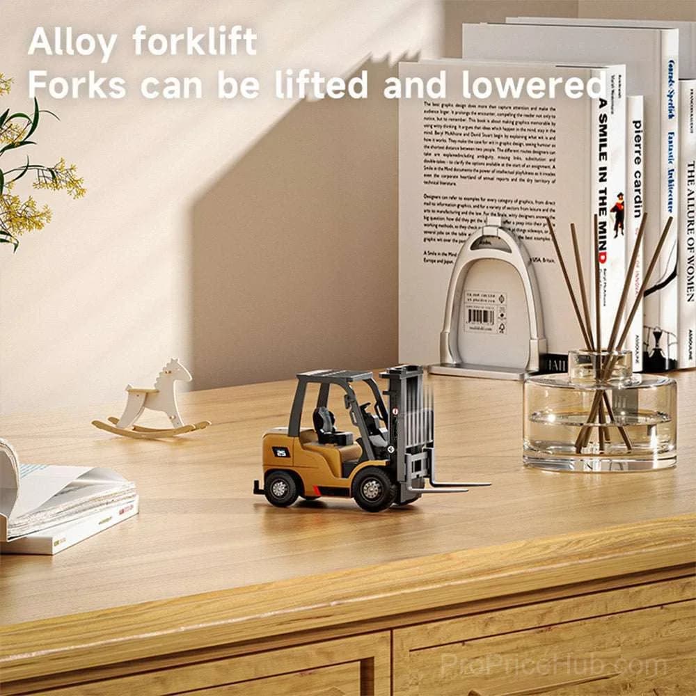 Mini Desktop Remote Control Forklift Truck Toy - View 7