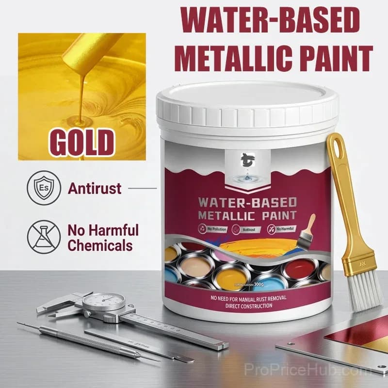 Rust Converter Metallic Paint – Stops Rust, No Sanding, No Fumes - View 16