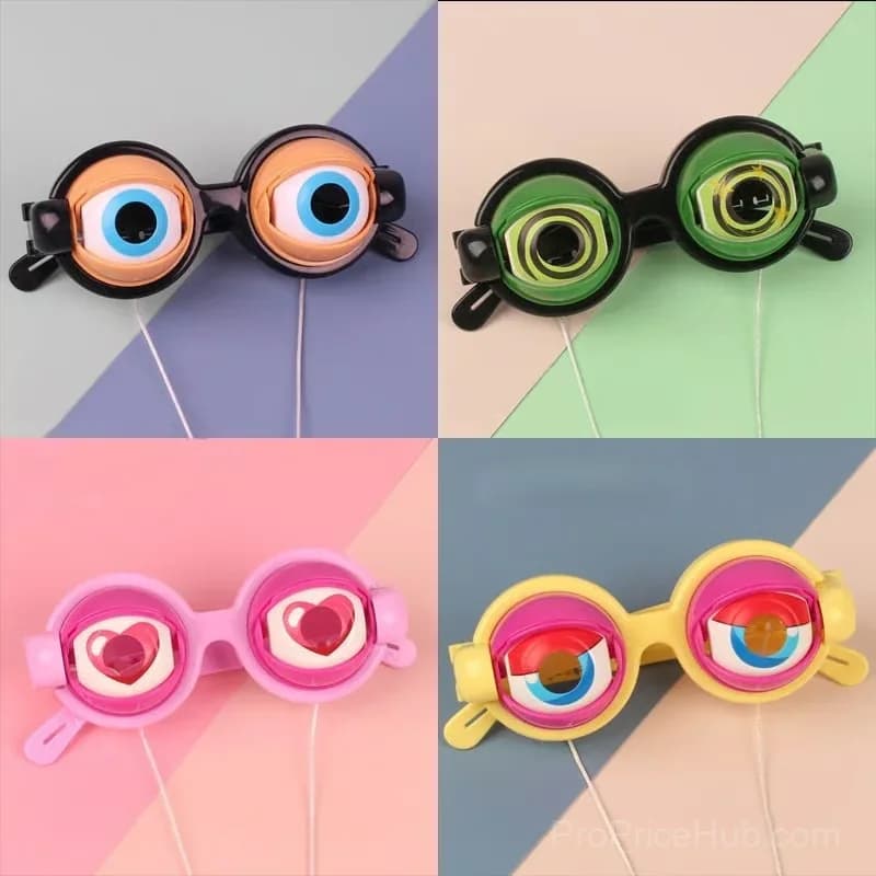 Yellow Funny Prop Glasses Novelty Costume Accessory - View 5