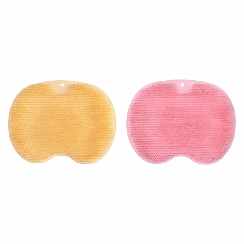 Shower Foot & Back Scrubber Massage Pad, Yellow - View 13