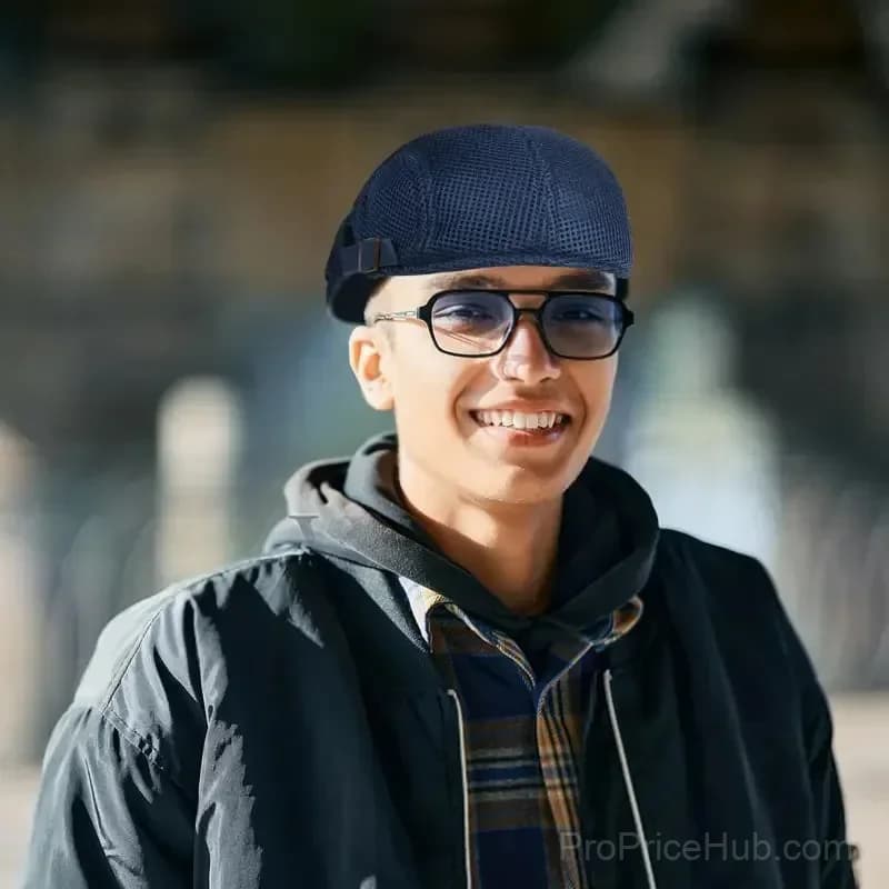 Men's Breathable Mesh Flat Cap – Adjustable Newsboy Ivy Beret Summer Hat - View 18