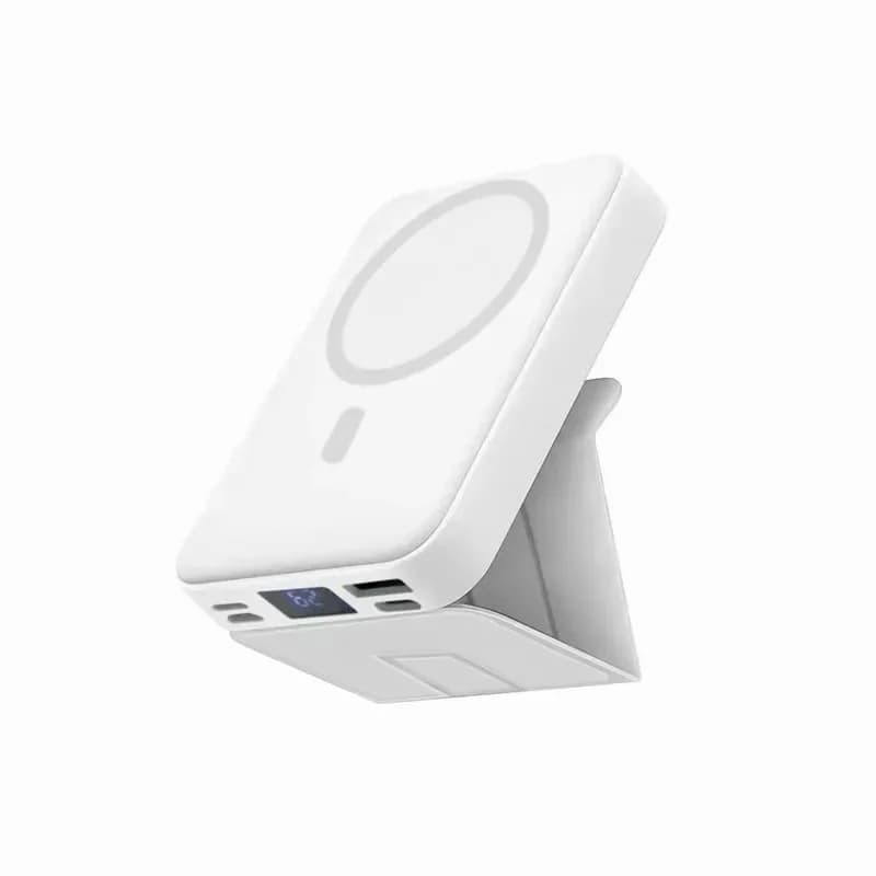 Wireless Magnetic Portable Power Bank, Black - View 3