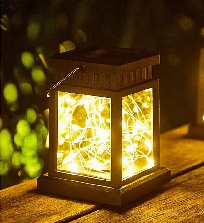 Outdoor Solar Decoration Light, Warm White, 1 Pack - Main