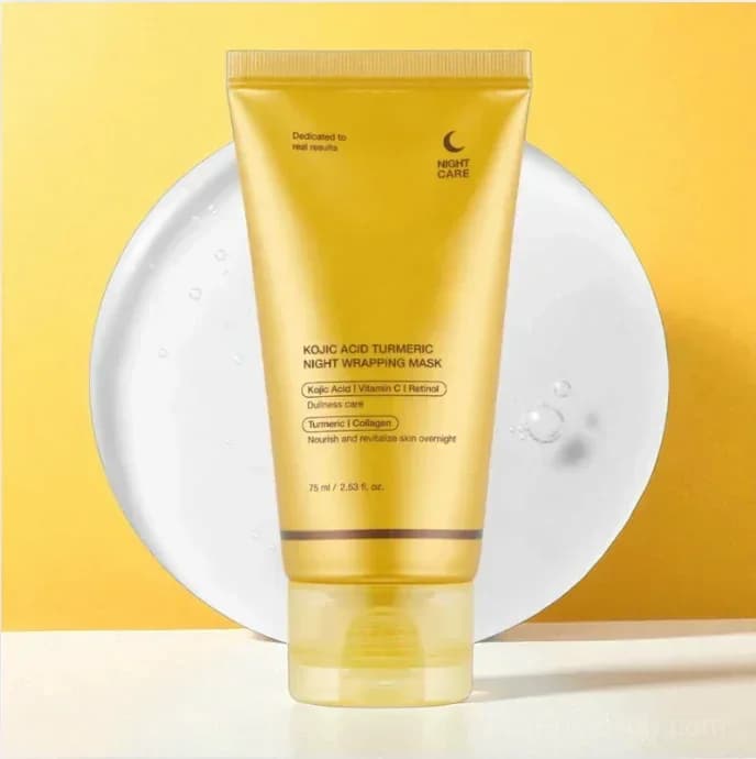 Kojic Acid & Turmeric Overnight Face Mask - Main