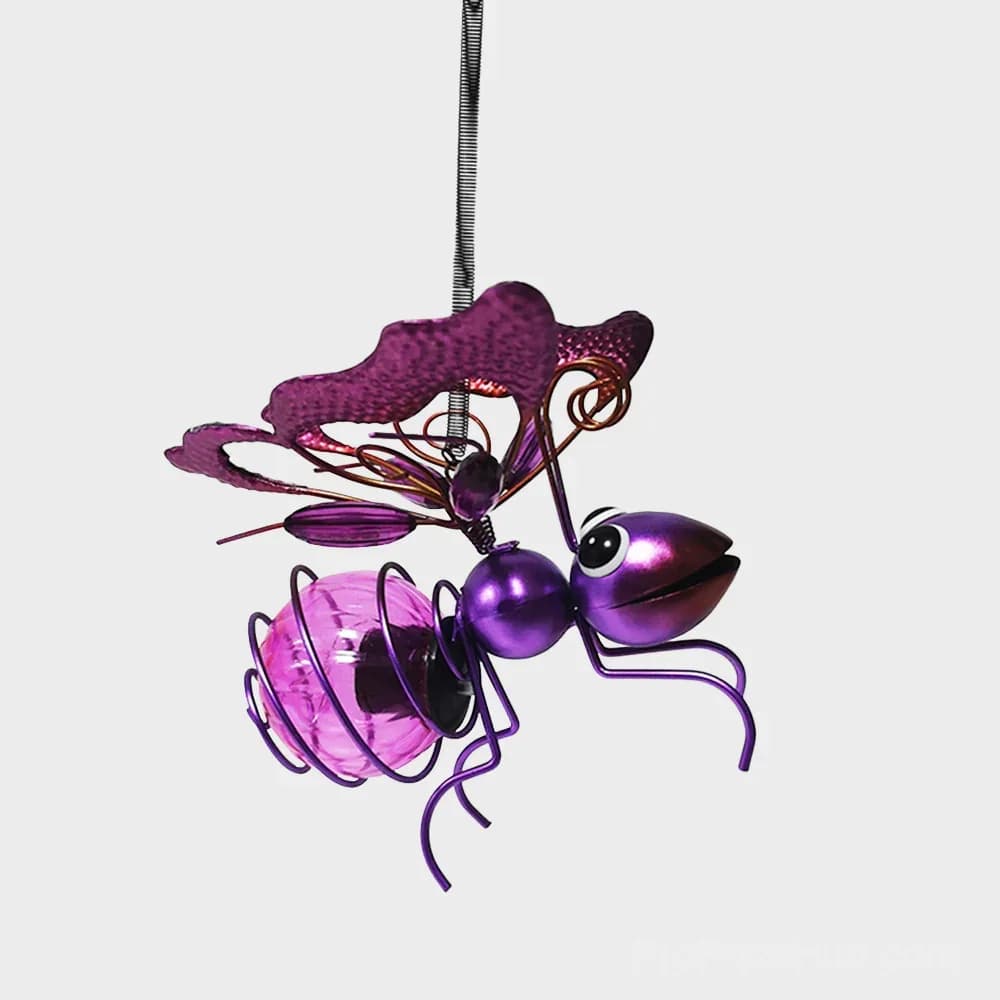 Outdoor Hanging Solar Bee Light - View 8
