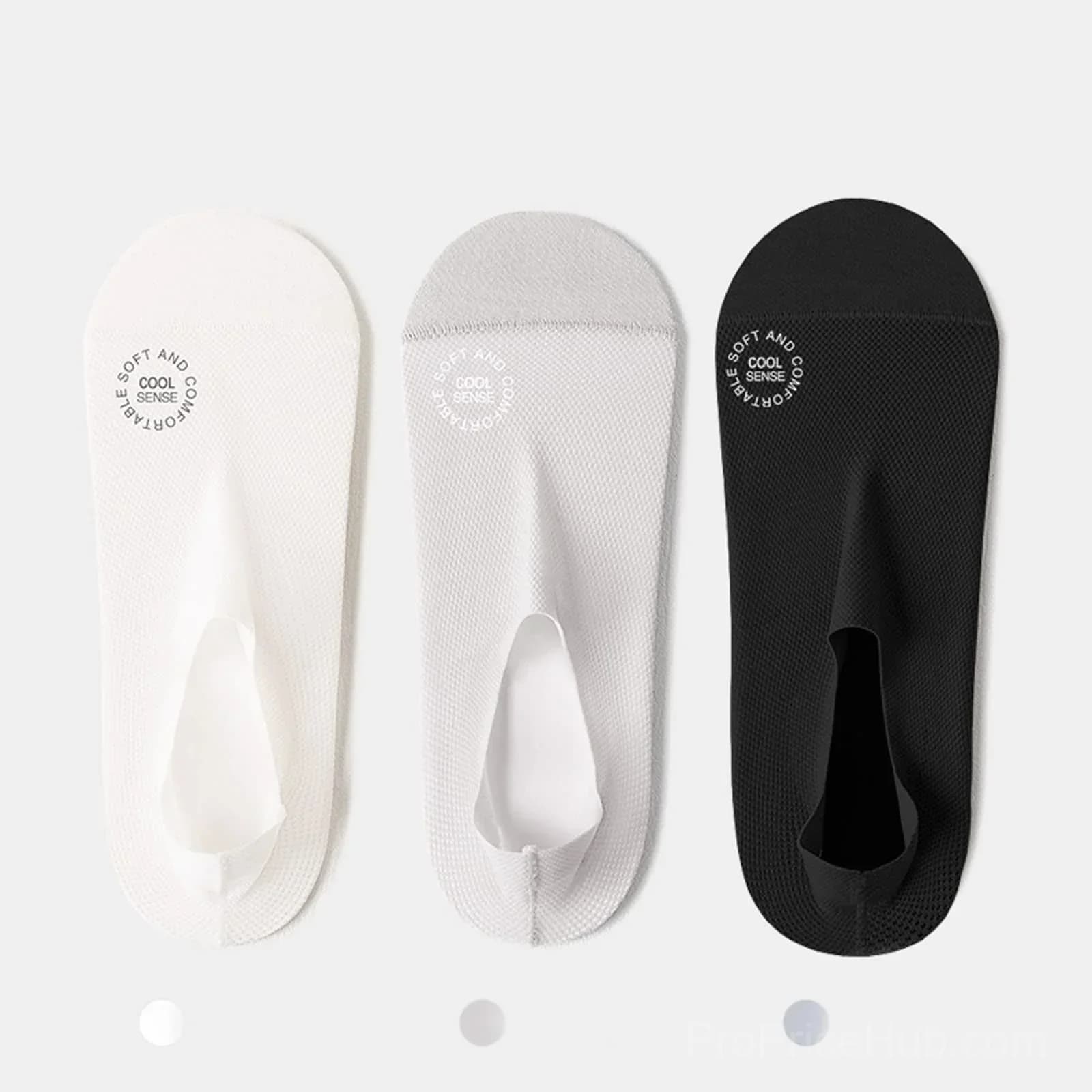 Ultra Thin No Show Liner Socks - Non Slip Hidden Fit - Main