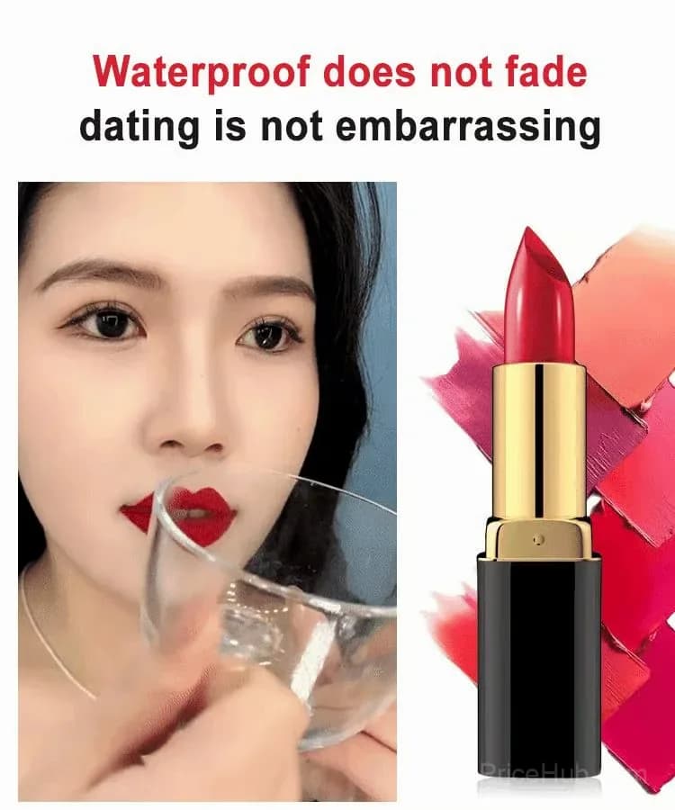 Liyen Meiwo Lipstick Shade #01 China Red - Alt