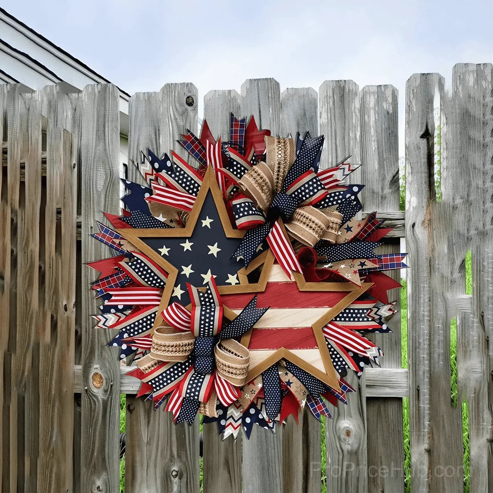 Memorial Wreath for Home Decor - Remember with Pride - View 6