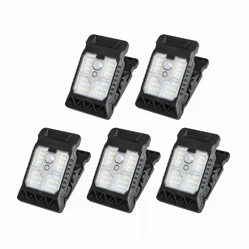 3-Pack Solar Clip LED Lights with Motion Sensor - Alt