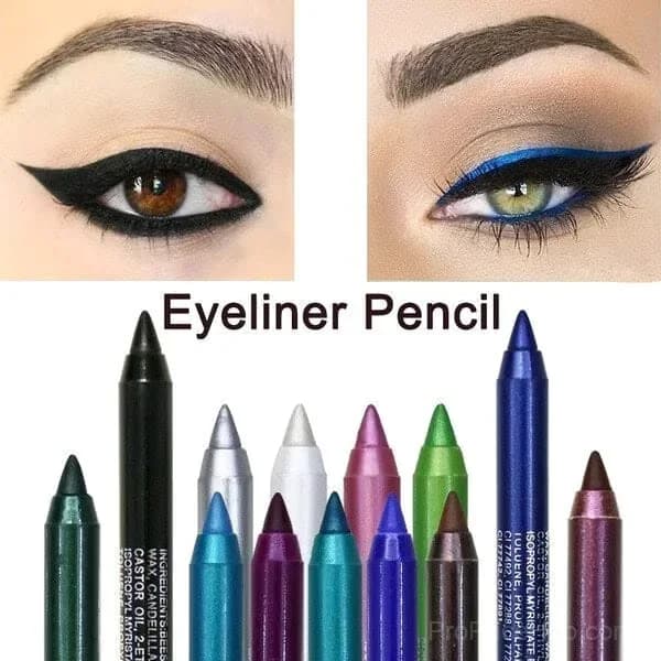 Long-Lasting Waterproof Eyeliner Pencil, Shade 01 - View 2