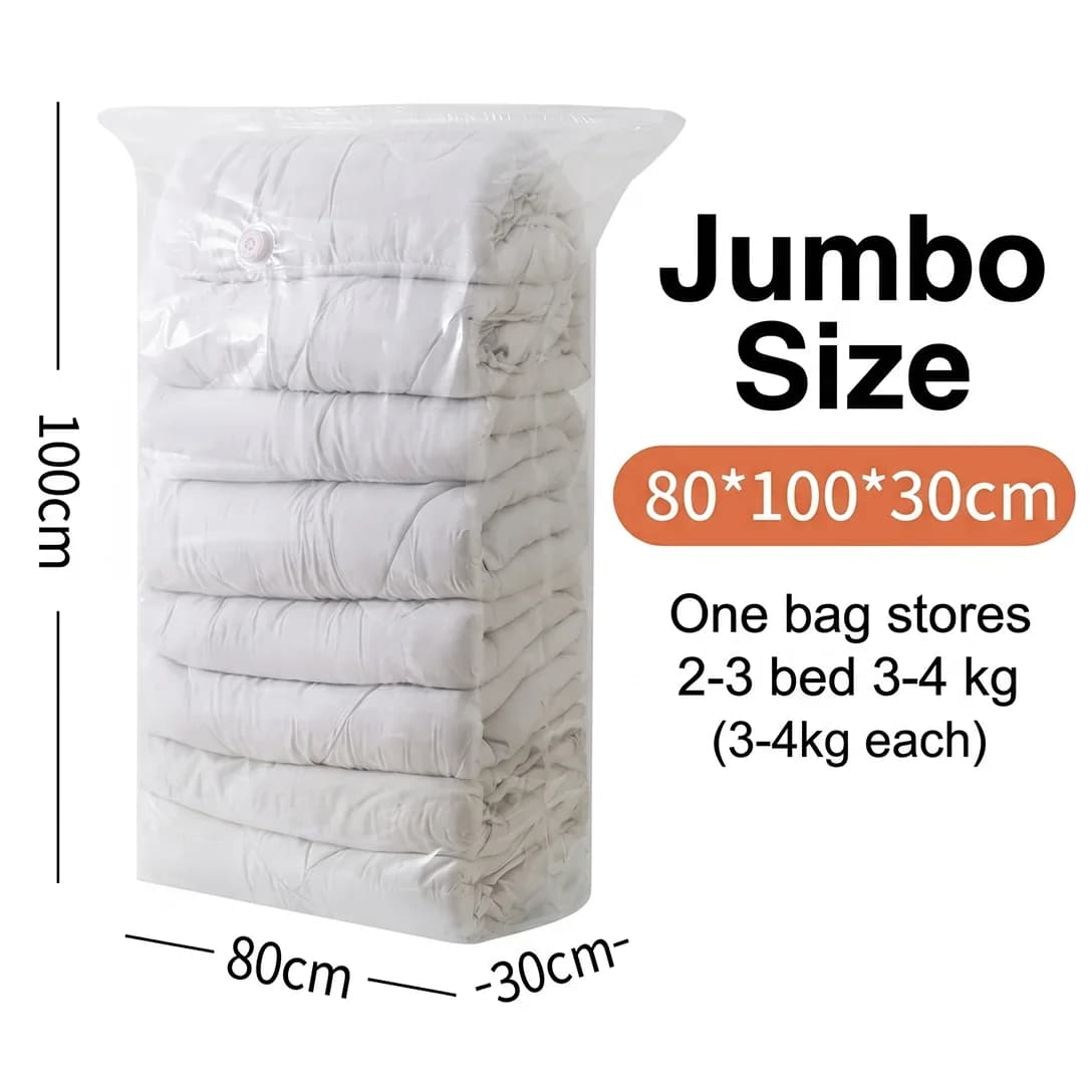 No-Pump Large Vacuum Storage Compression Bags - View 11