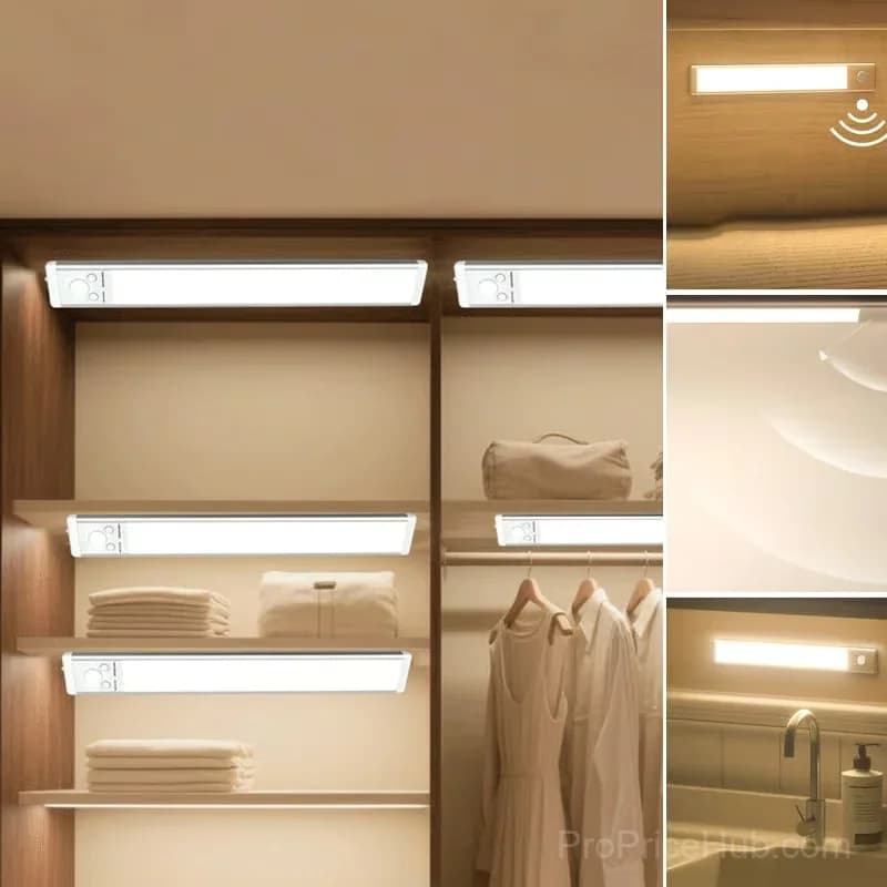 Rechargeable Motion Sensor LED Lights, 1 Set - View 16