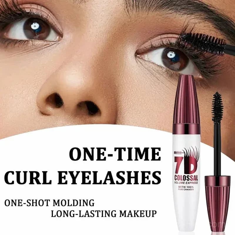 7D Waterproof Mascara – 24H Volume & Curl, Smudge-Proof - View 7