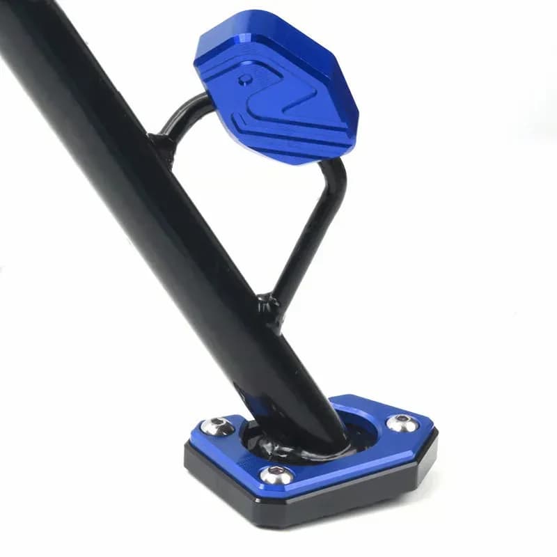 Blue Motorcycle Kickstand Side Stand Foot Extension Pad - View 8