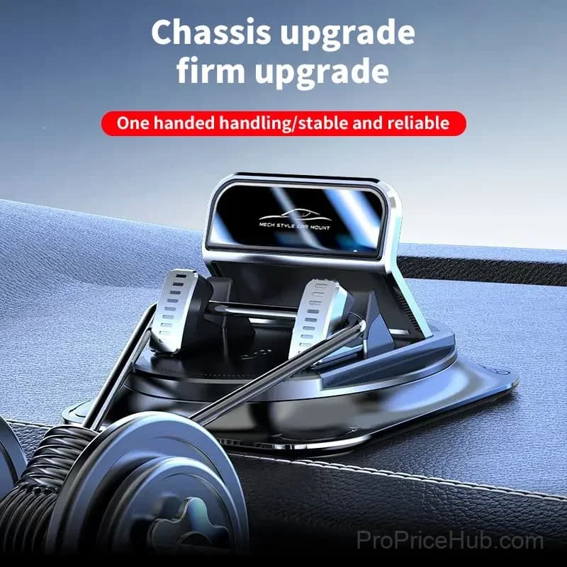 Car Phone Holder with 360-Degree Rotation - Main